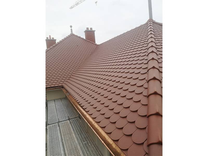 Réfection de la couverture pour pose d'une isolation en rampant de toiture à Cirey-lès-Pontailler